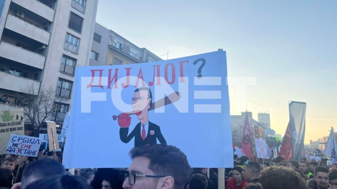 Protest "Batinaši su junaci"